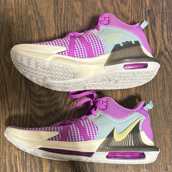 Nike Shoes - Nike Women's Purple and Cream Sneakers